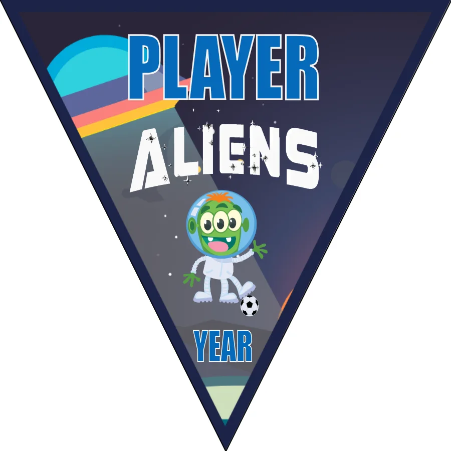 Aliens Soccer Banner-soccer-party-banner-picture