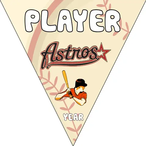 Astros Baseball Banner-baseball-birthday-pennant-banner-images