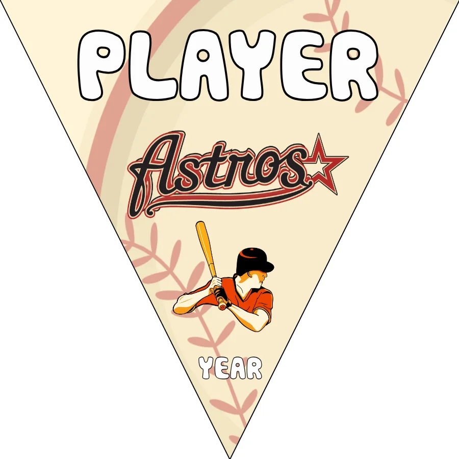 Astros Baseball Banner-baseball-birthday-pennant-banner-images