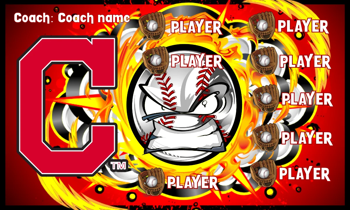 Cleveland Indians Baseball Banner-softball-banner-designs-picture