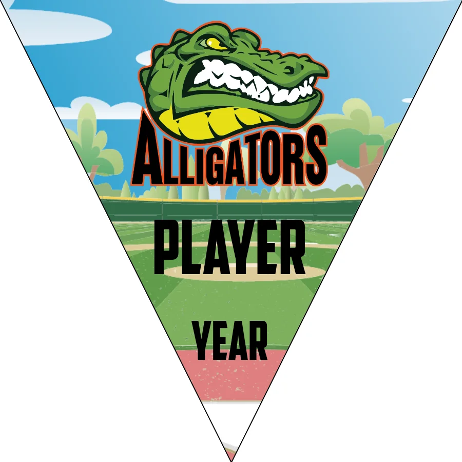 Alligators A Softball Banner-softball-photo-banners-picture