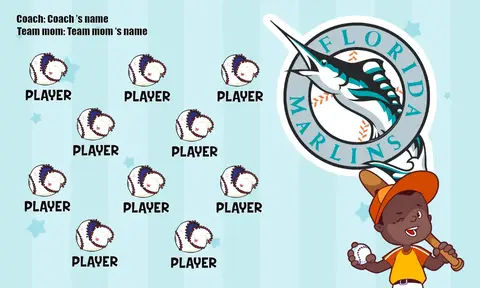 Marlins Baseball Banner-baseball-flags-and-banners-images