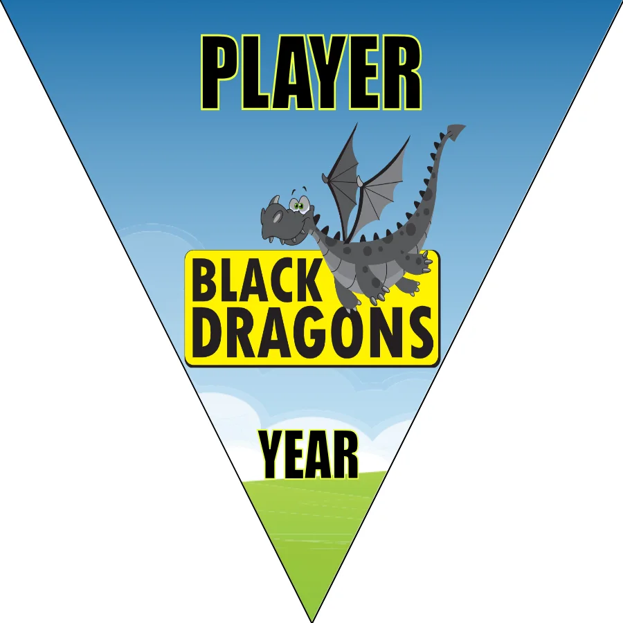 Black Dragons Soccer Banner-banners-for-soccer-team-picture