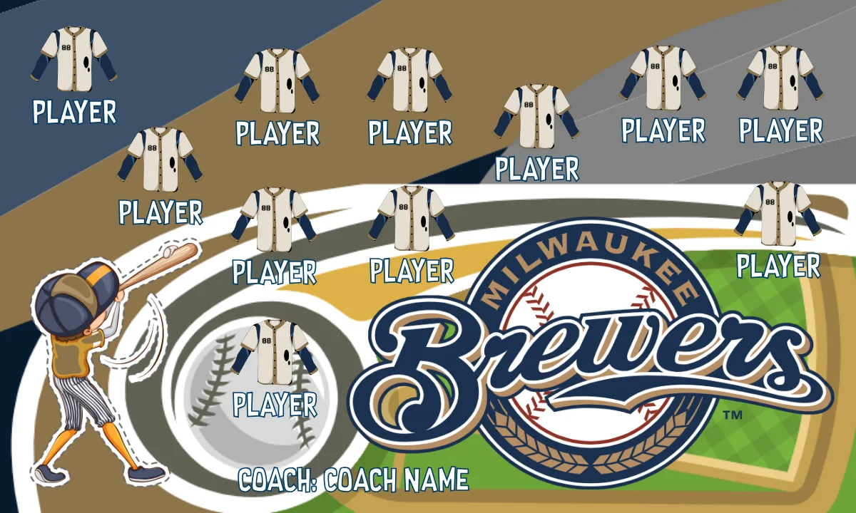 Milwaukee Brewers Baseball Banner-softball-banner-backgrounds-picture