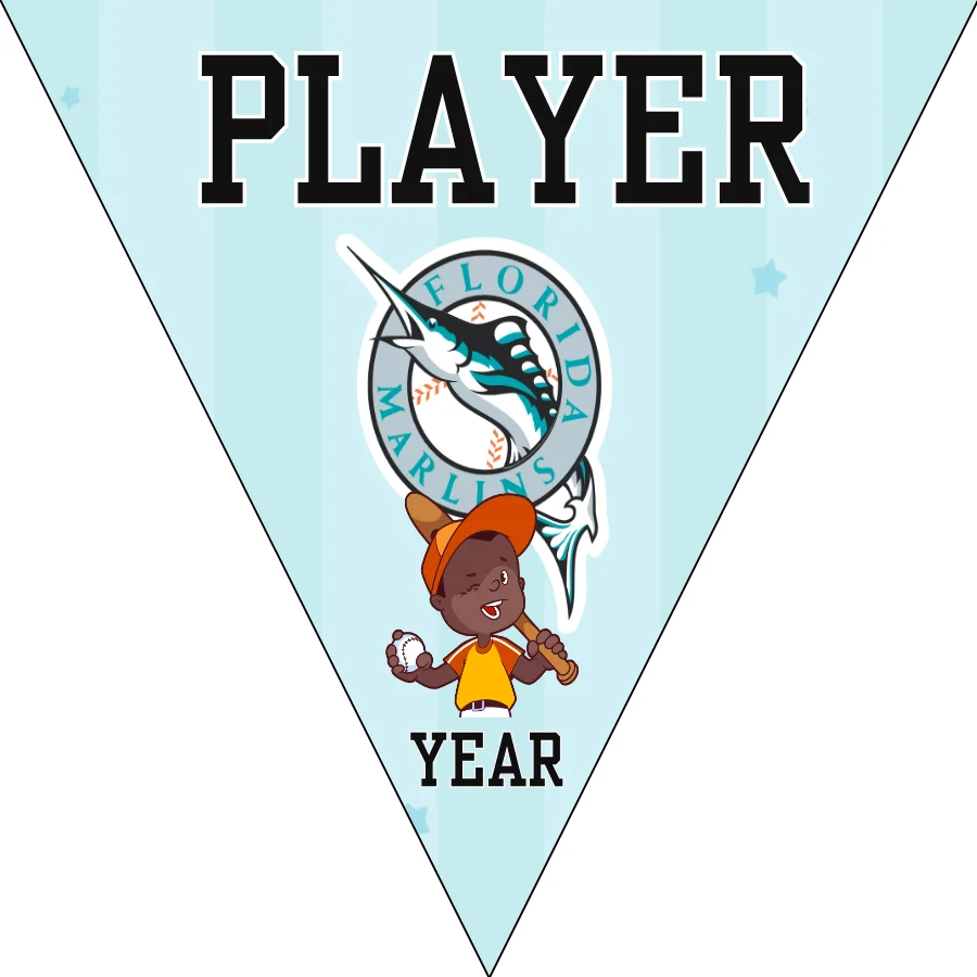Marlins Baseball Banner-free-baseball-banner-design-images
