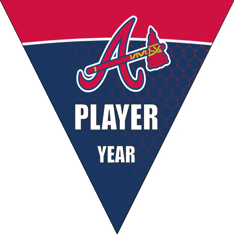 Braves 1 Baseball Banner-baseball-banners-little-league-images