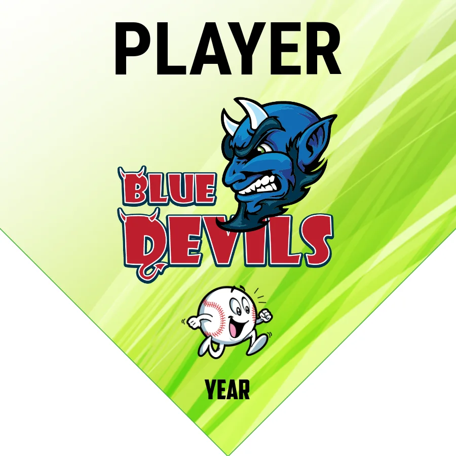 Blue Devil 2 Softball Banner-baseball-themed-birthday-banner-images