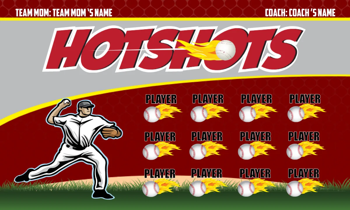 Hotshots Baseball Banner-it's-a-boy-baseball-banner-images