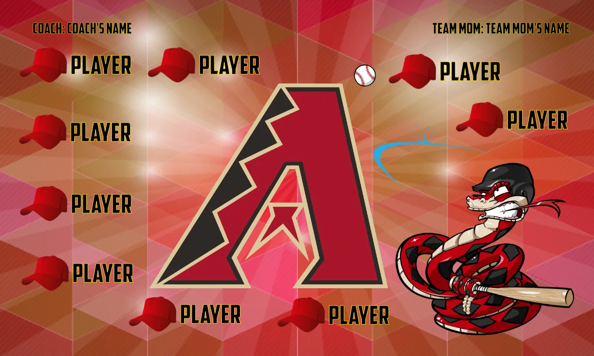 Arizona 2 Baseball Banner-baseball-banner-clipart-images