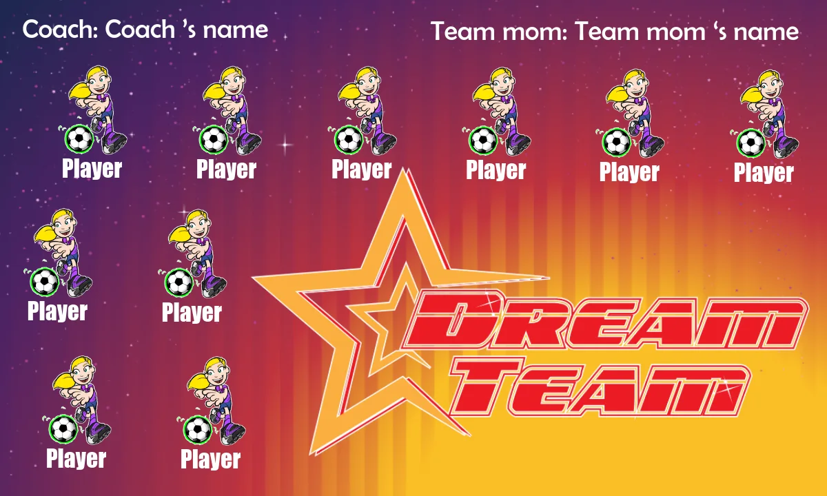 Dream team Soccer Banner-soccer-banner-images