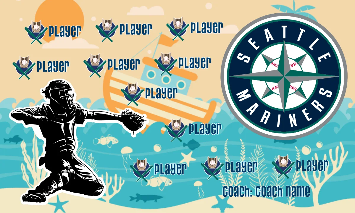 Seattle Mariners Baseball Banner-softball-banner-backgrounds-picture