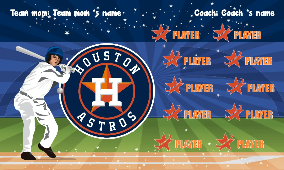 Houston 2 Baseball Banner-baseball-team-banner-templates-images