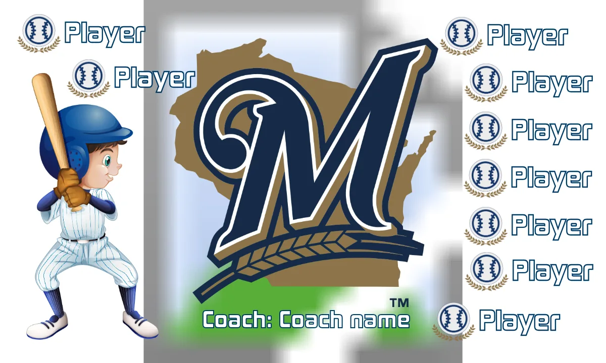 Milwaukee 2 Baseball Banner-softball-banner-templates-picture