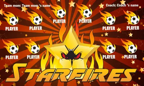 Starfires Soccer Banner-design-soccer-banner-online