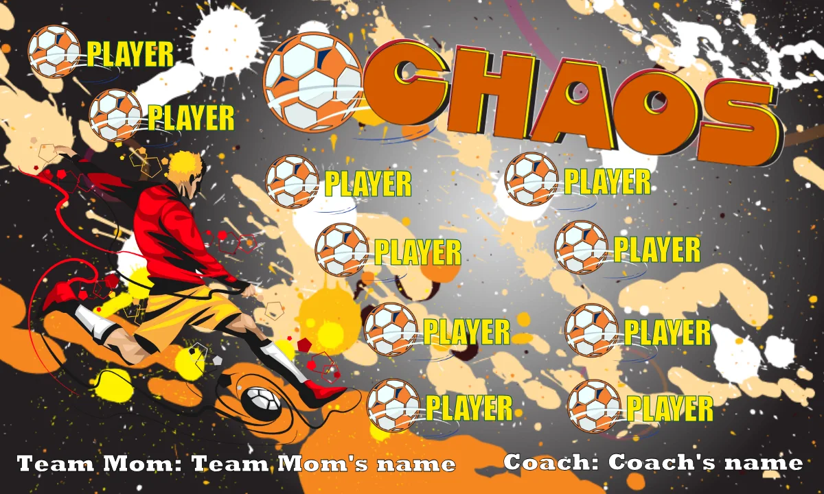 Chaos Soccer Bannersoccer-team-banners