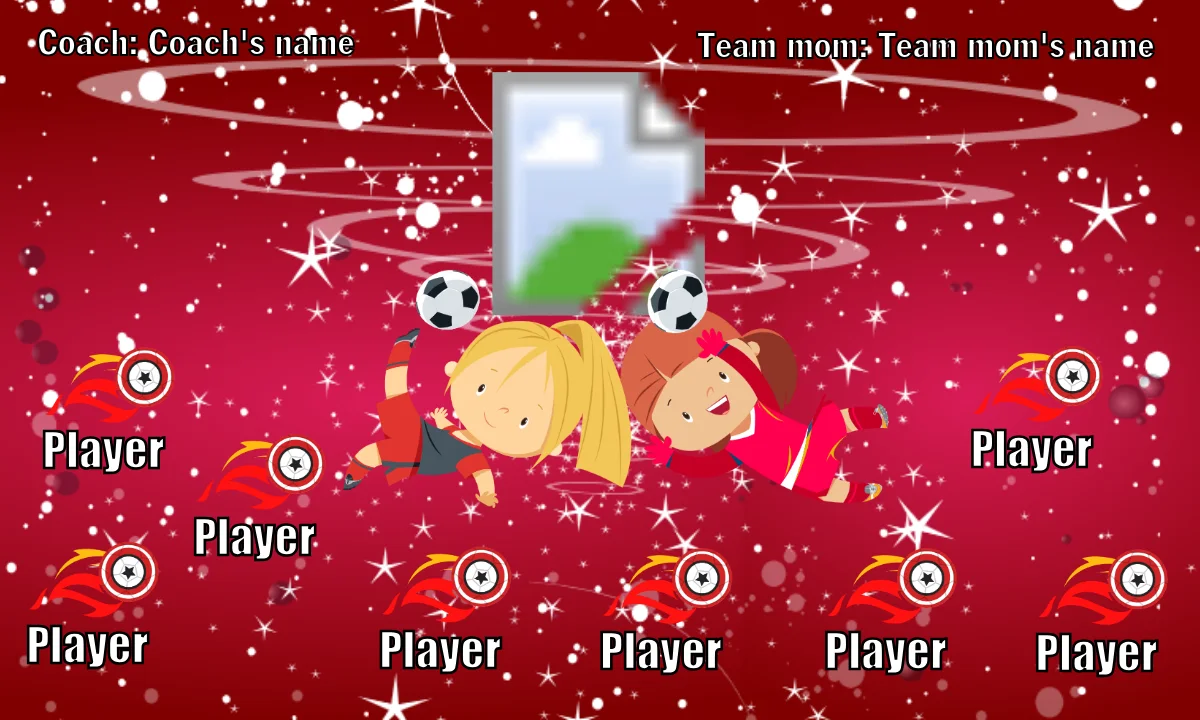 Red Rascals Soccer Banner-soccer-banner-exchange