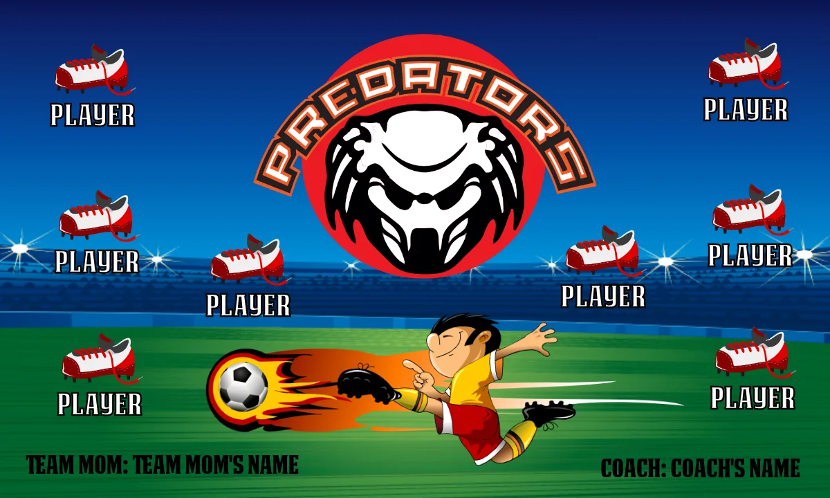 Preadator Soccer Banner-banners-for-soccer-team