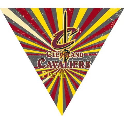 Cleveland Cavaliers 3 Basketball Banner basketball team banner ideas images