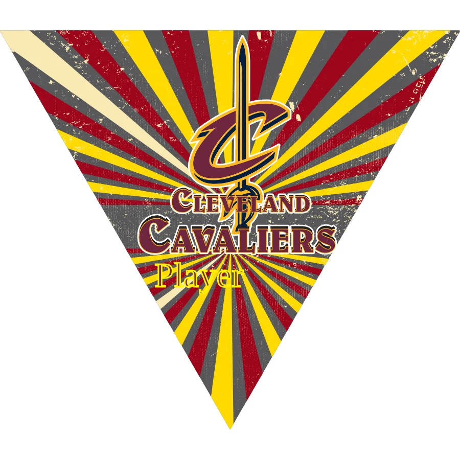 Cleveland Cavaliers 3 Basketball Banner basketball team banner ideas images