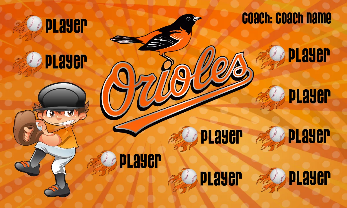 Orioles Baseball Banner-baseball-team-banners-ideas-images