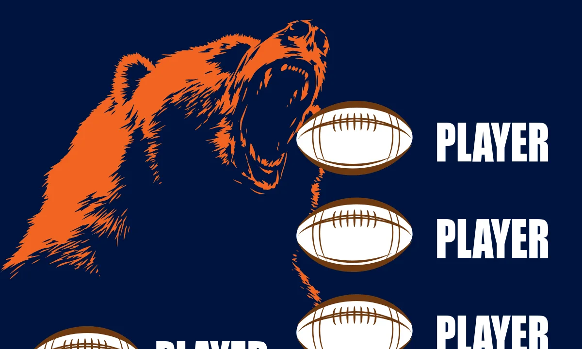 Chicago Bears Football Banner