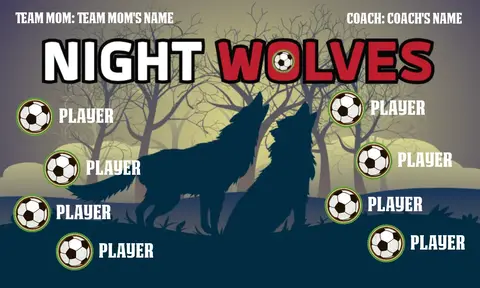 Nightwolves Soccer Banner-soccer-banner-stand-pvc