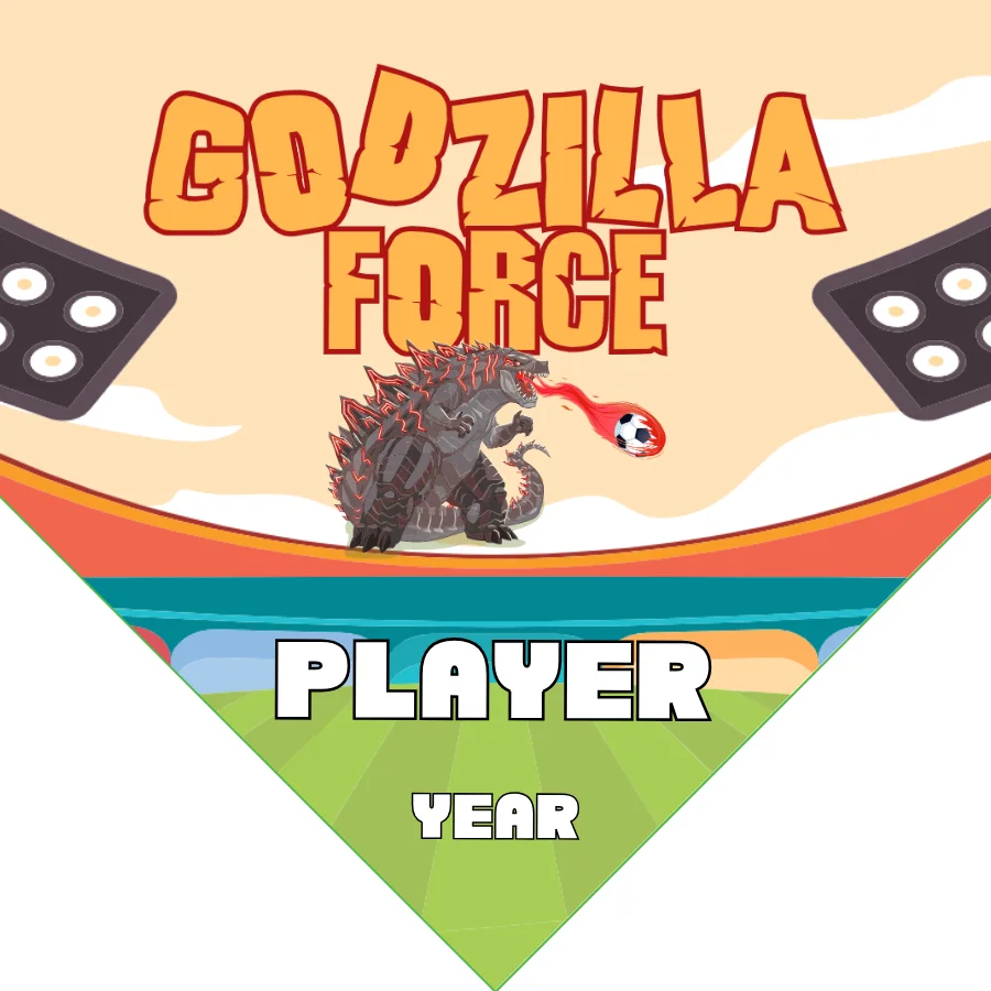Godzilla Force Soccer Banner-soccer-team-banner-picture