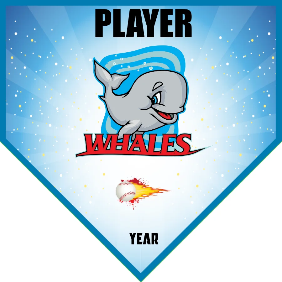 Whales Softball Banner-softball-fence-banners-picture