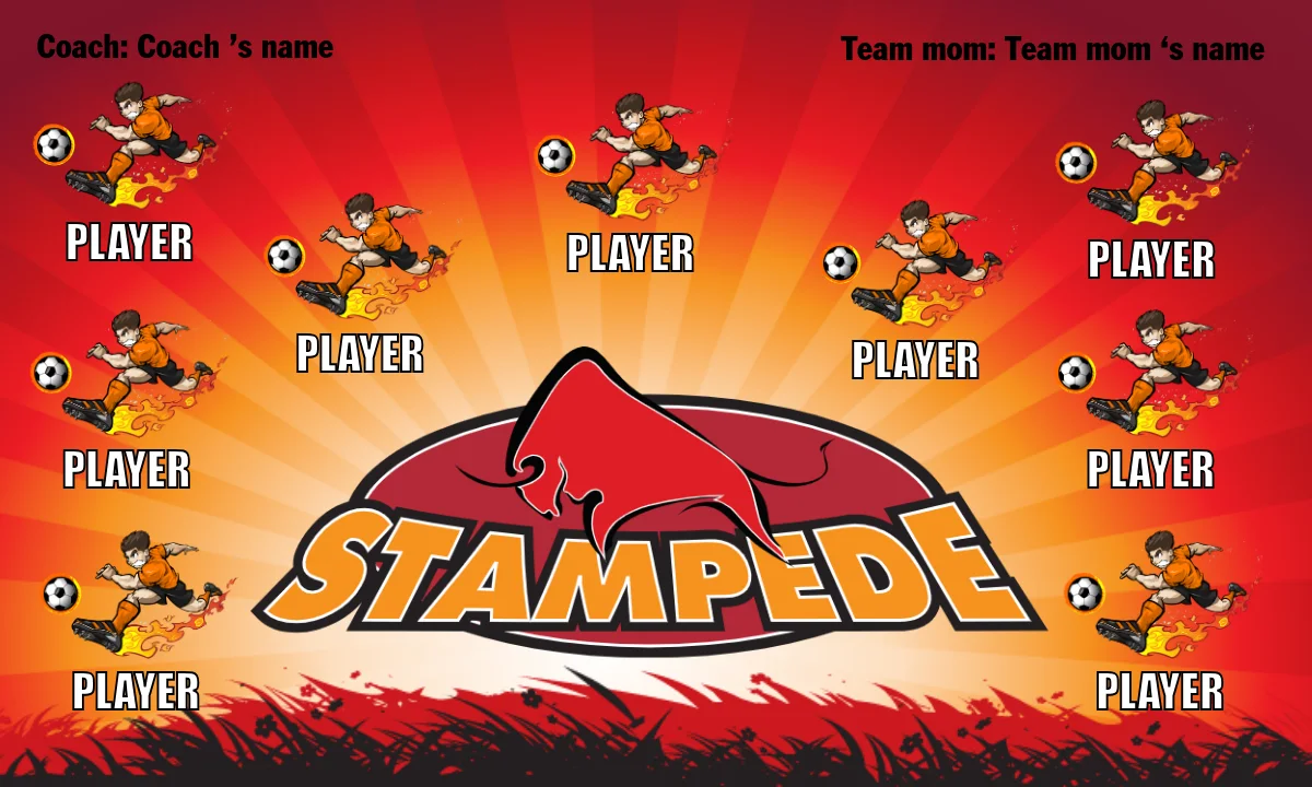 Stampede Soccer Banner-design-soccer-banner-online