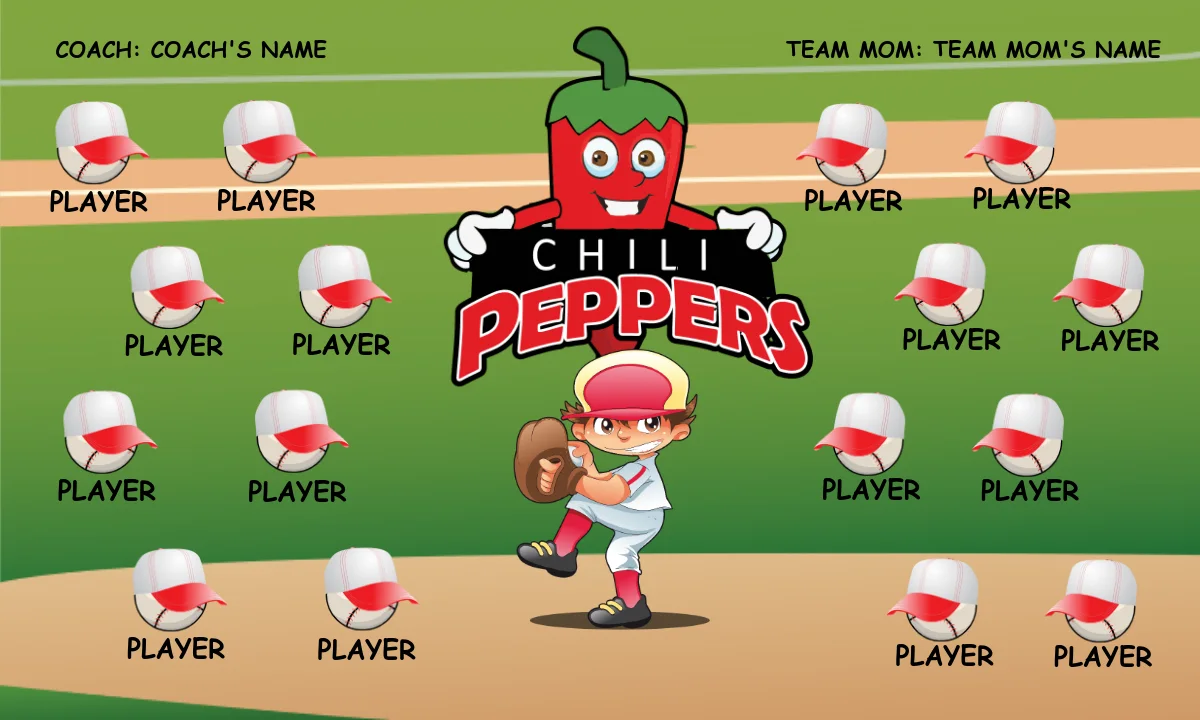Chili peppers2 Softball Banner-banner-for-softball-team-picture