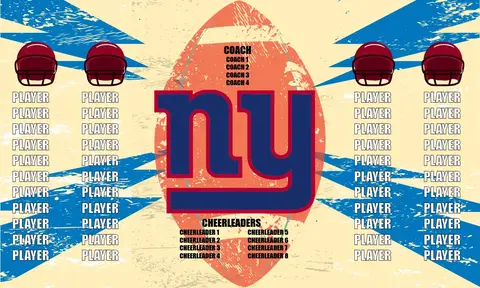 New York Giants Football Banner football banners to run through images