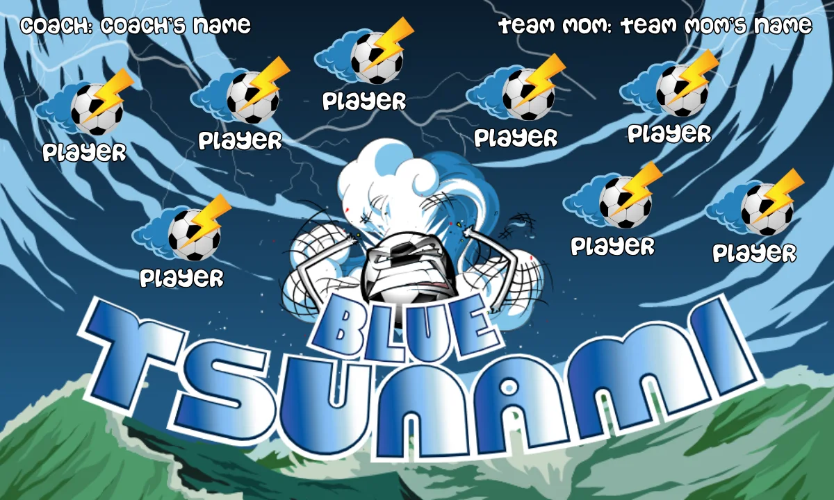 Tsunamis Soccer Banner-how-to-make-a-soccer-banner-at-home-picture