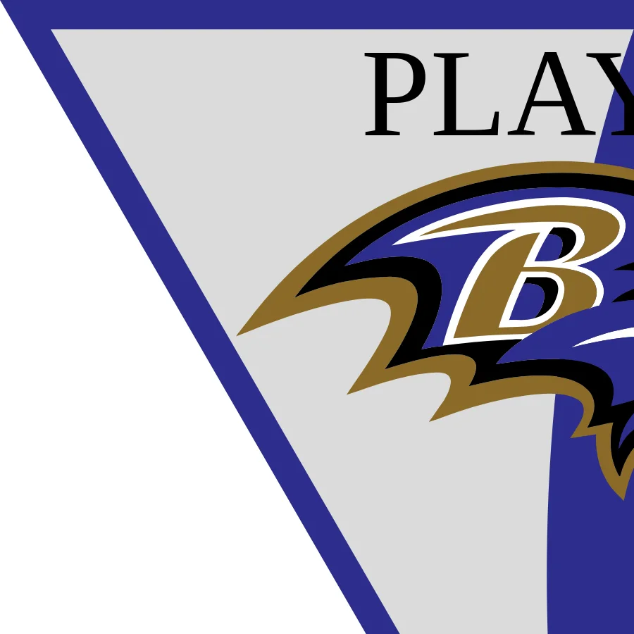 Baltimore Ravens Football Banner