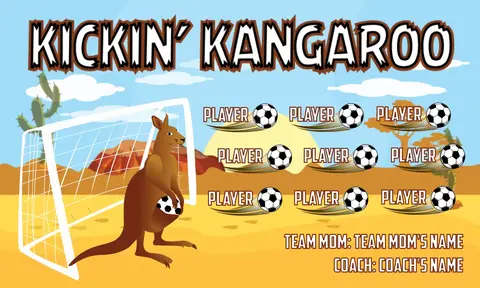 Kickin kangaroos Soccer Banner-soccer-banner-ideas-picture