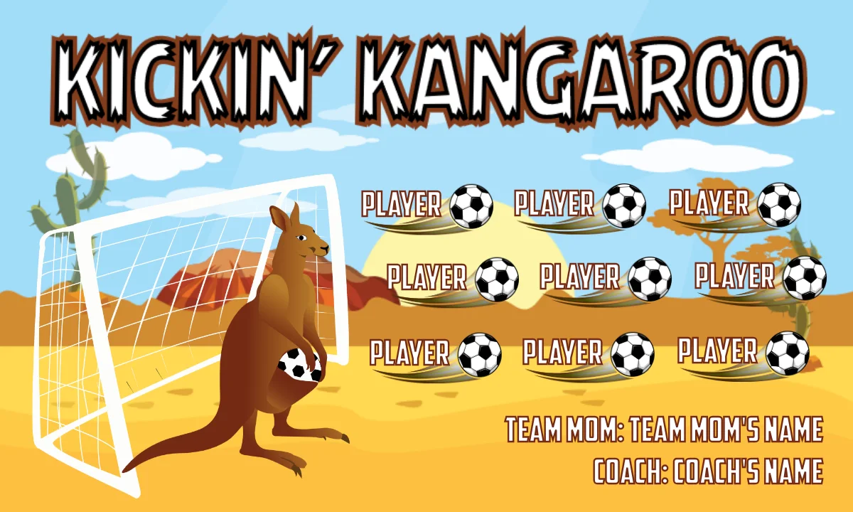 Kickin kangaroos Soccer Banner-soccer-banner-ideas-picture