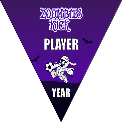 Zoombies Kick Soccer Banner-soccer-party-banner-picture