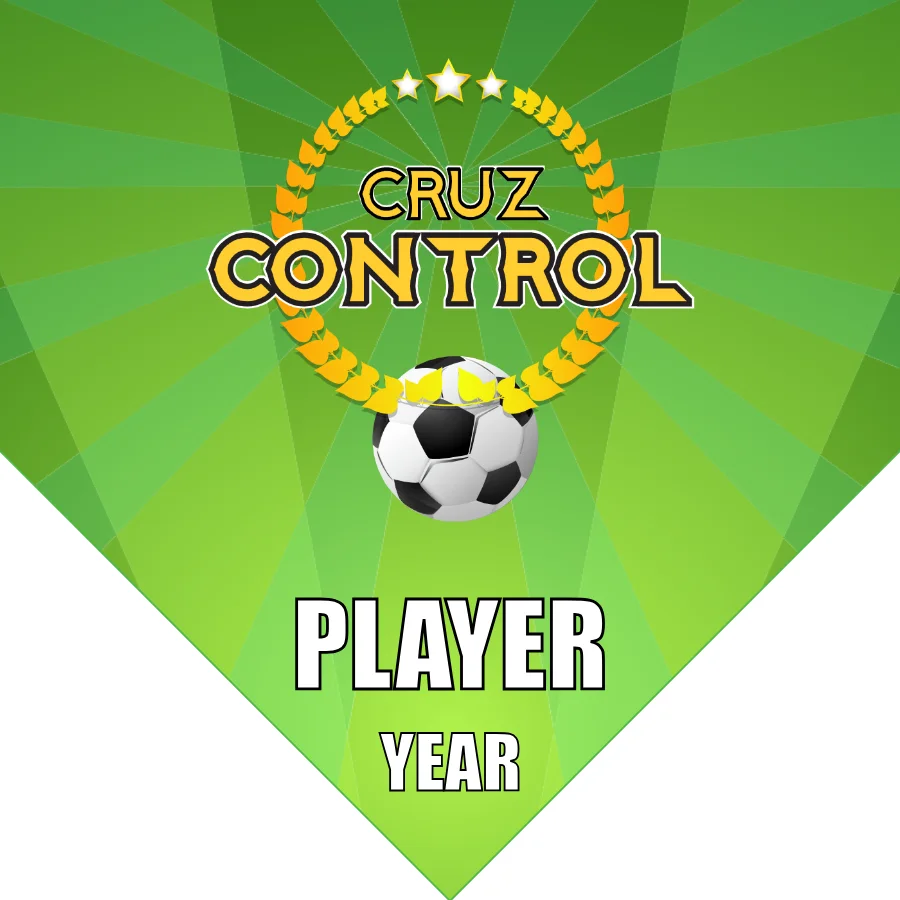 CRUZ CONTROL 2 Soccer Banner-soccer-banner-felt-picture
