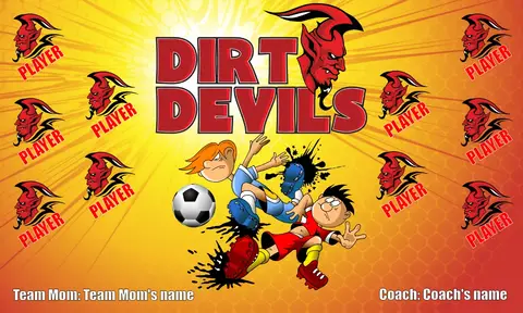 DirtDevils Soccer Banner-banner-soccer-image