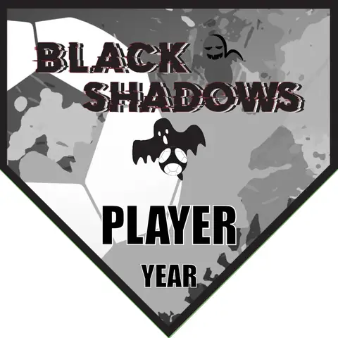 Shadows Black Soccer Banner-soccer-banner-and-stand-picture