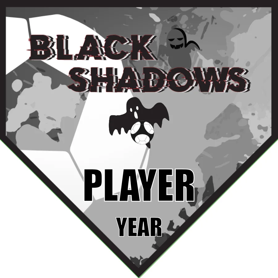 Shadows Black Soccer Banner-soccer-banner-and-stand-picture
