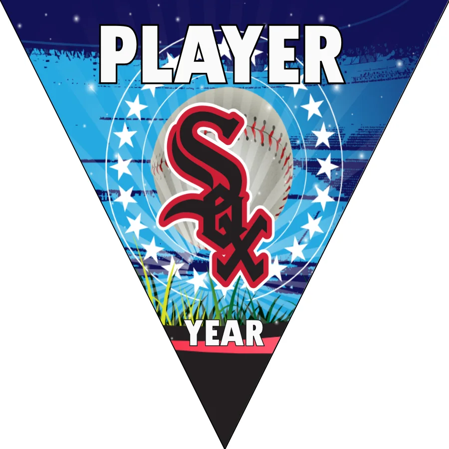 Chicago white 2 Baseball Banner-baseball-player-banners-images
