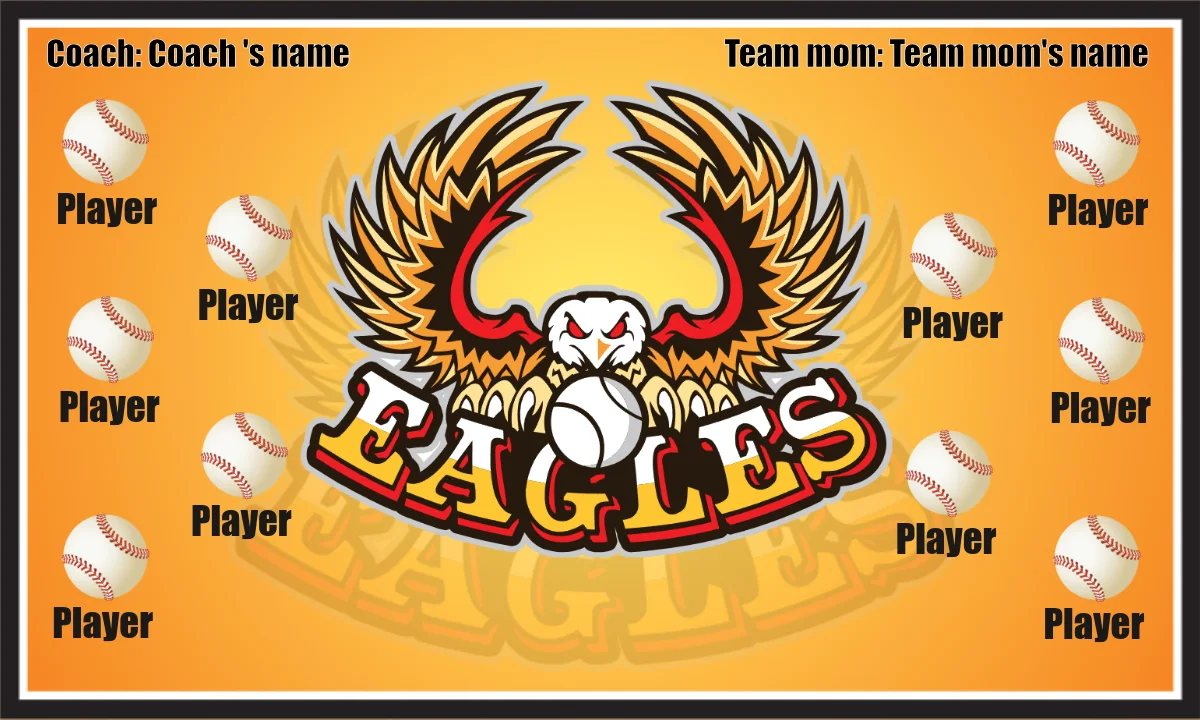 Eagles Softball Banner