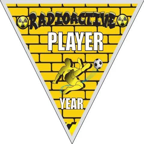 Radioactive Soccer Banner-soccer-banner-frame-picture