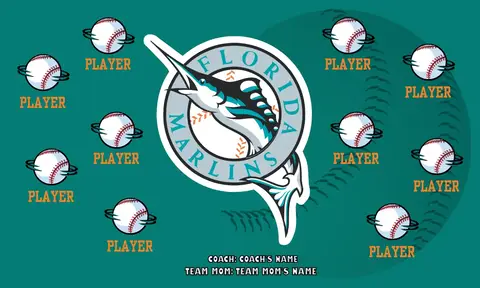 Marlin Florida Baseball Banner-usa-baseball-banner-images