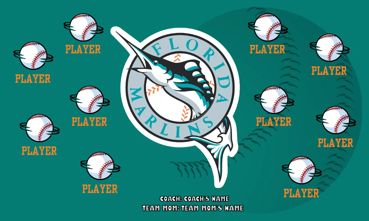 Marlin Florida Baseball Banner-usa-baseball-banner-images