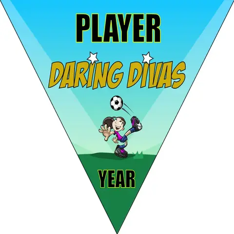 Divas Daring Soccer Banner-soccer-team-banners-ayso-picture