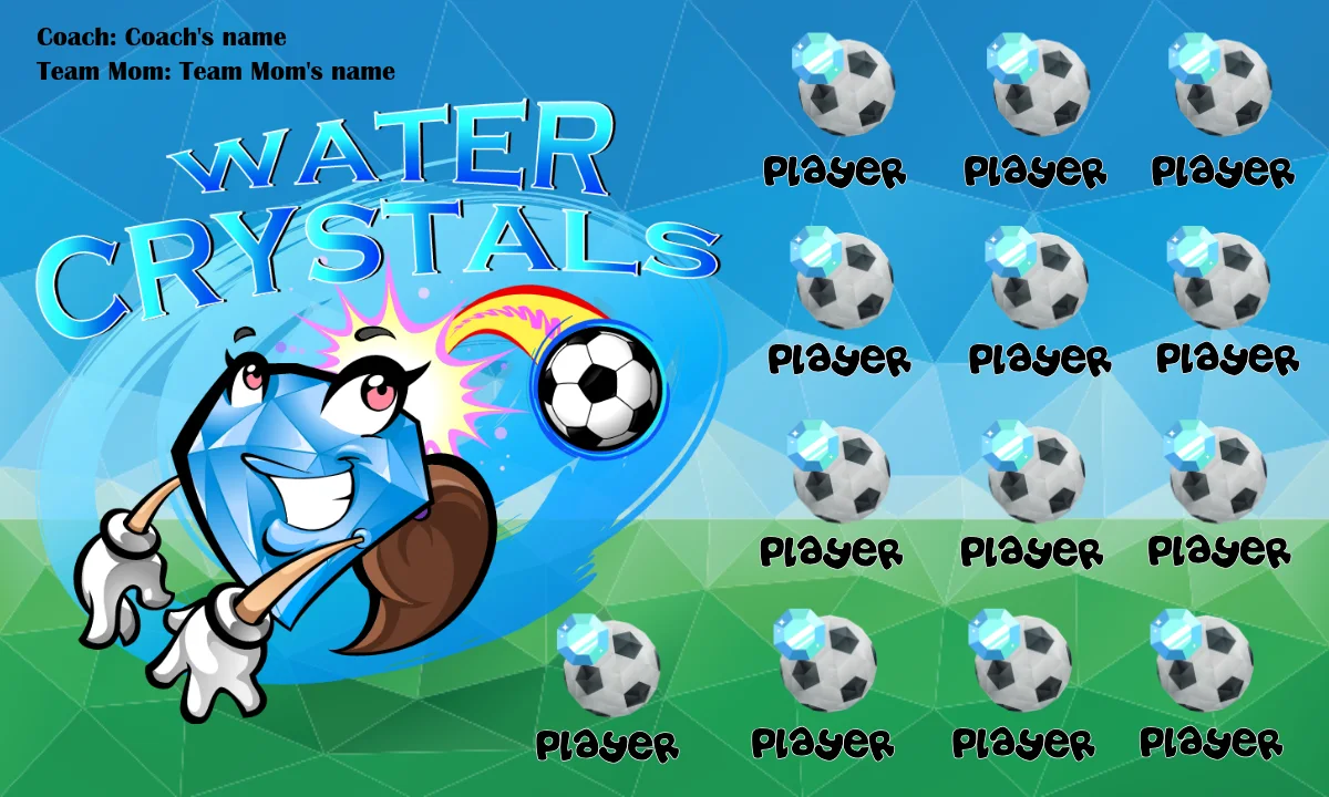 Crystals Water Soccer Banner-soccer-banner-picture