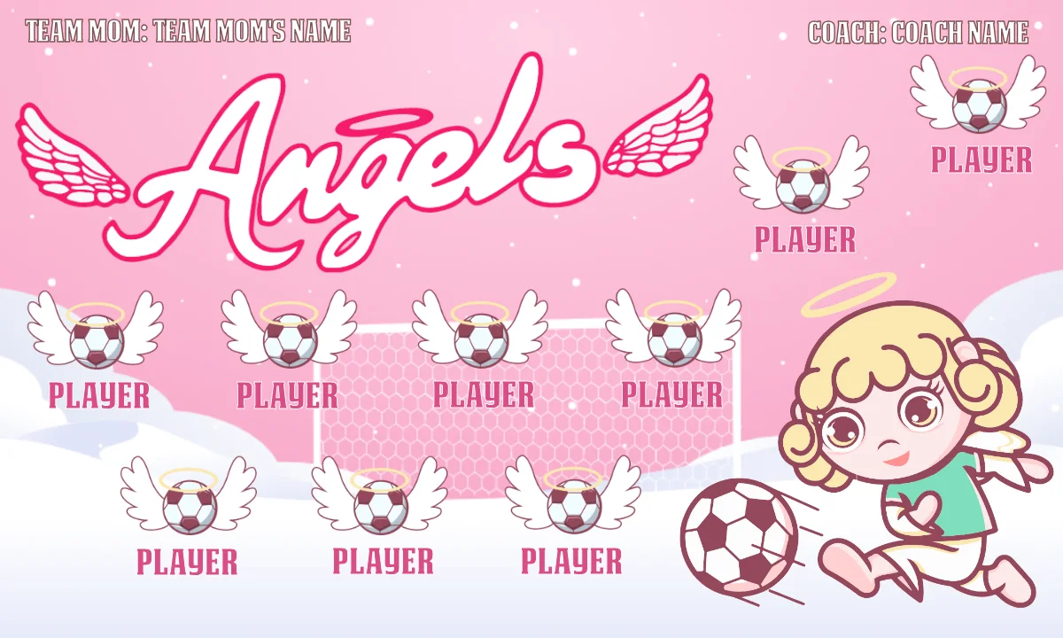 Angel 2 Soccer Banner-soccer-banners-sacramento-picture