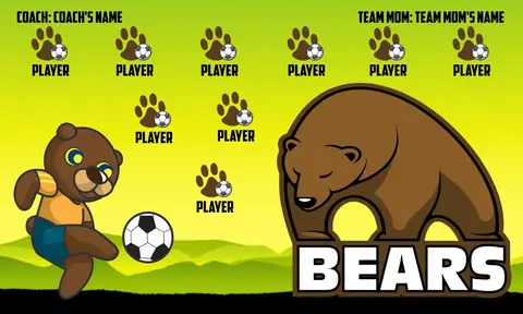 Bears 1 Soccer Banner-usa-soccer-team-banner-picture