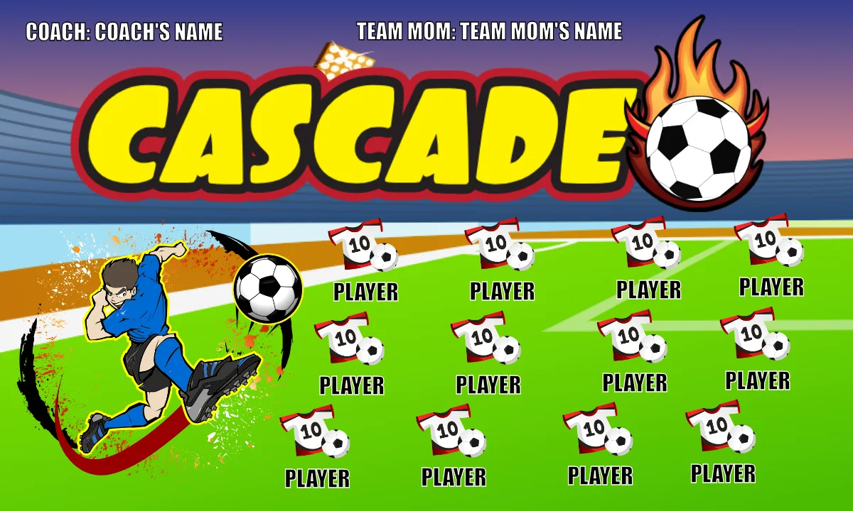 Cascade Soccer Bannersoccer-banner-diy